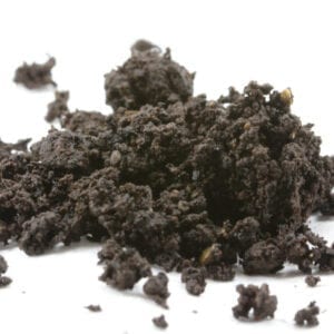 PLANT COMPOST on display closeup shot